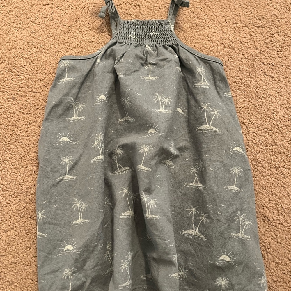 Sundress with Palm Tree Print size 18M